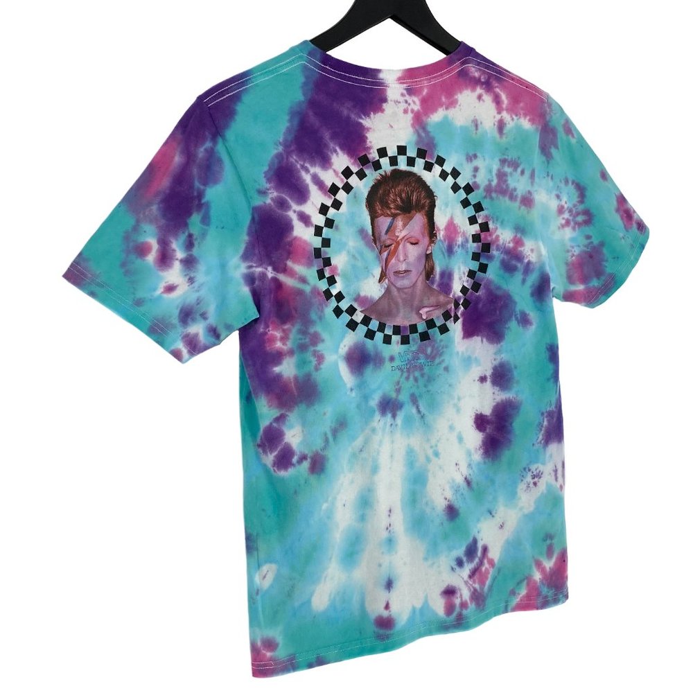 VANS x DAVID BOWIE Aladdin Sane Tie-Dye Shirt - Picture 12 of 16